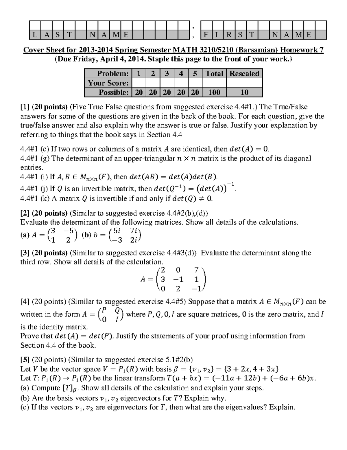 h07-math-3210-2013-2014-l-a-s-t-n-a-m-e-f-i-r-s-t-n-a-m-e-cover
