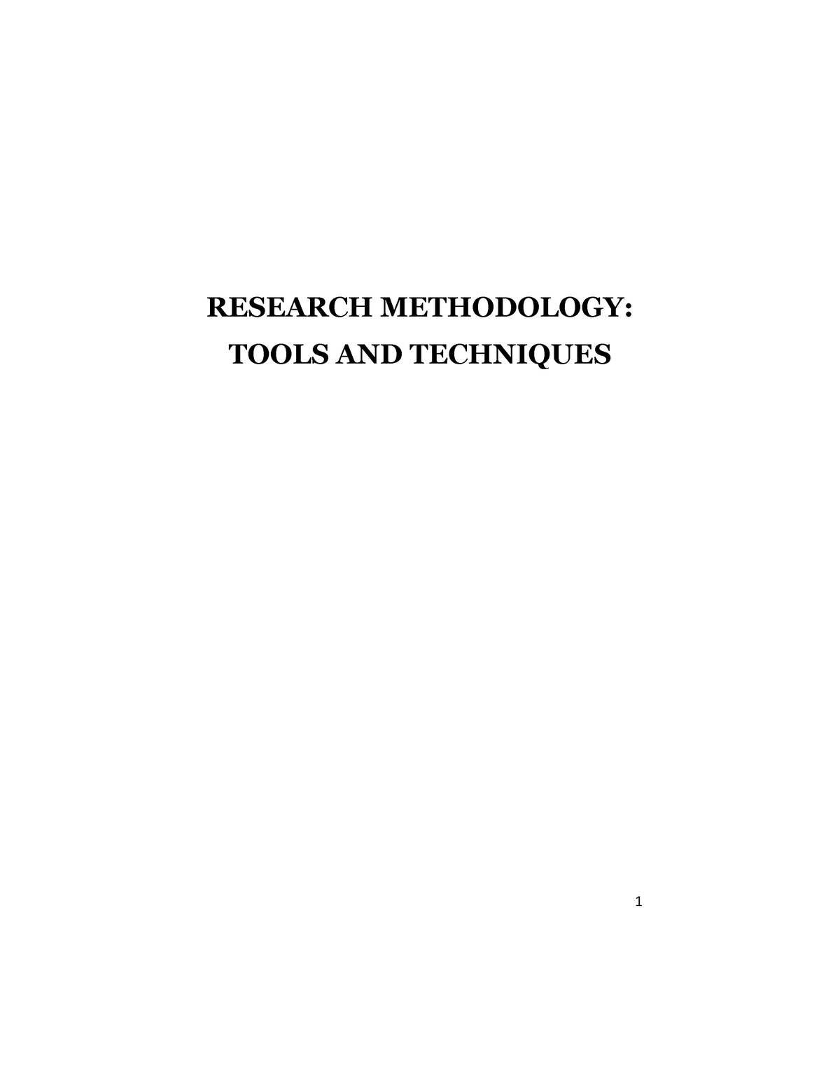 research methodology economics pdf