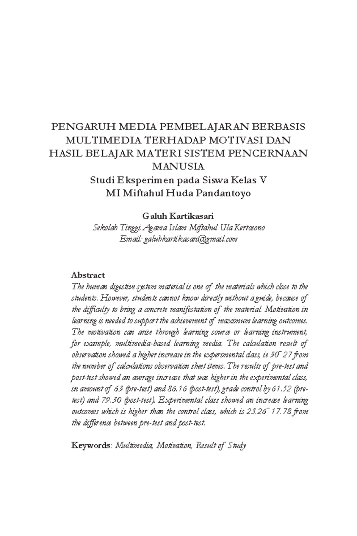 139-Article Text-269-1-10-2016 1011 - PENGARUH MEDIA PEMBELAJARAN ...