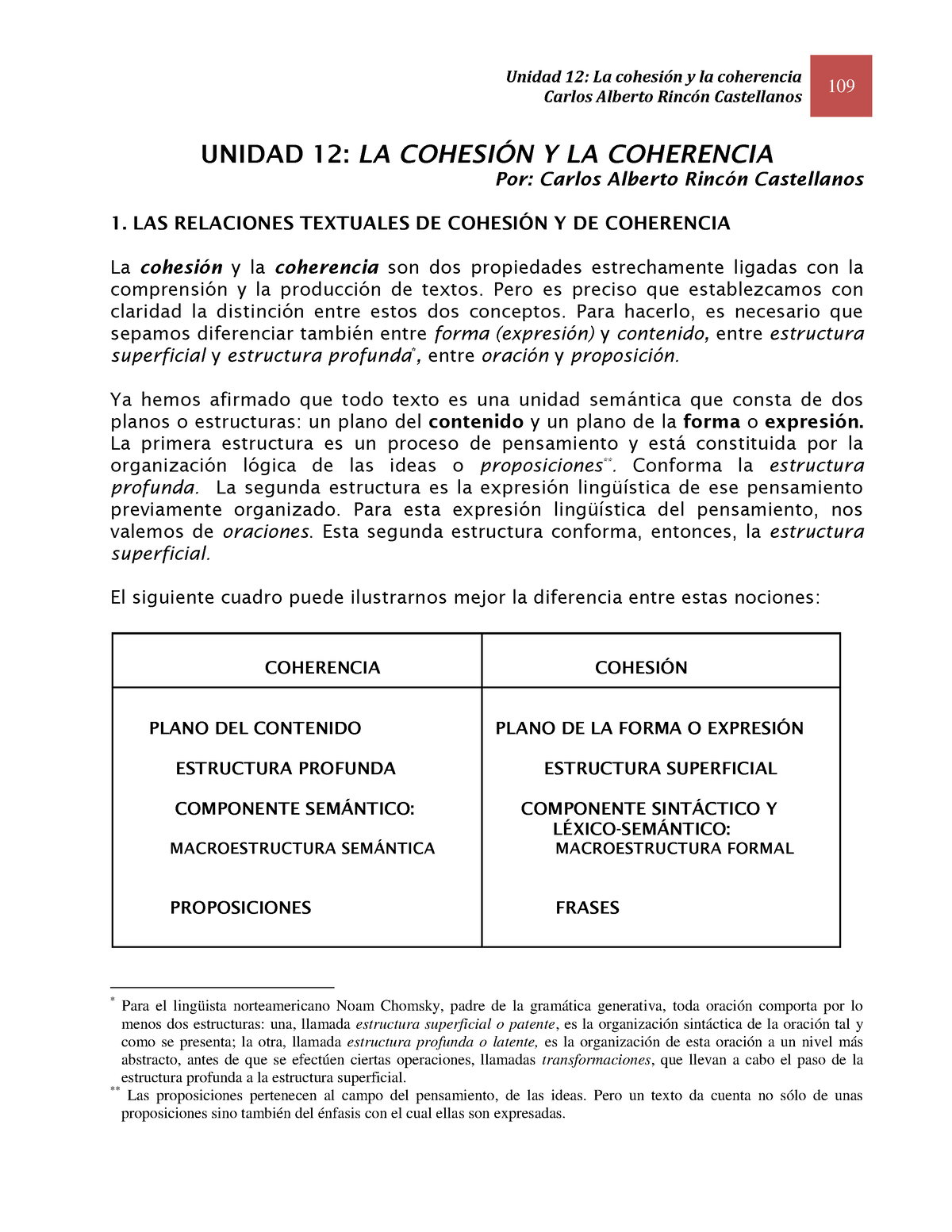 Unidad 12Cohesiony Coherencia - Carlos Alberto RincÛn Castellanos 109 ...