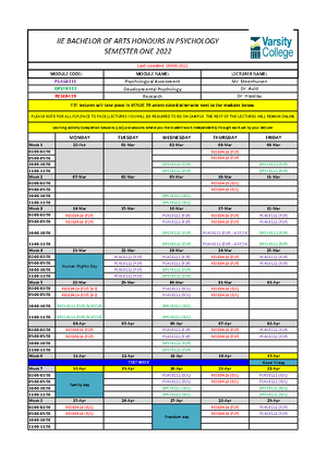 HPS S1 Timetable 2022 as at 13-04-2022 - MONDAY TUESDAY WEDNESDAY ...