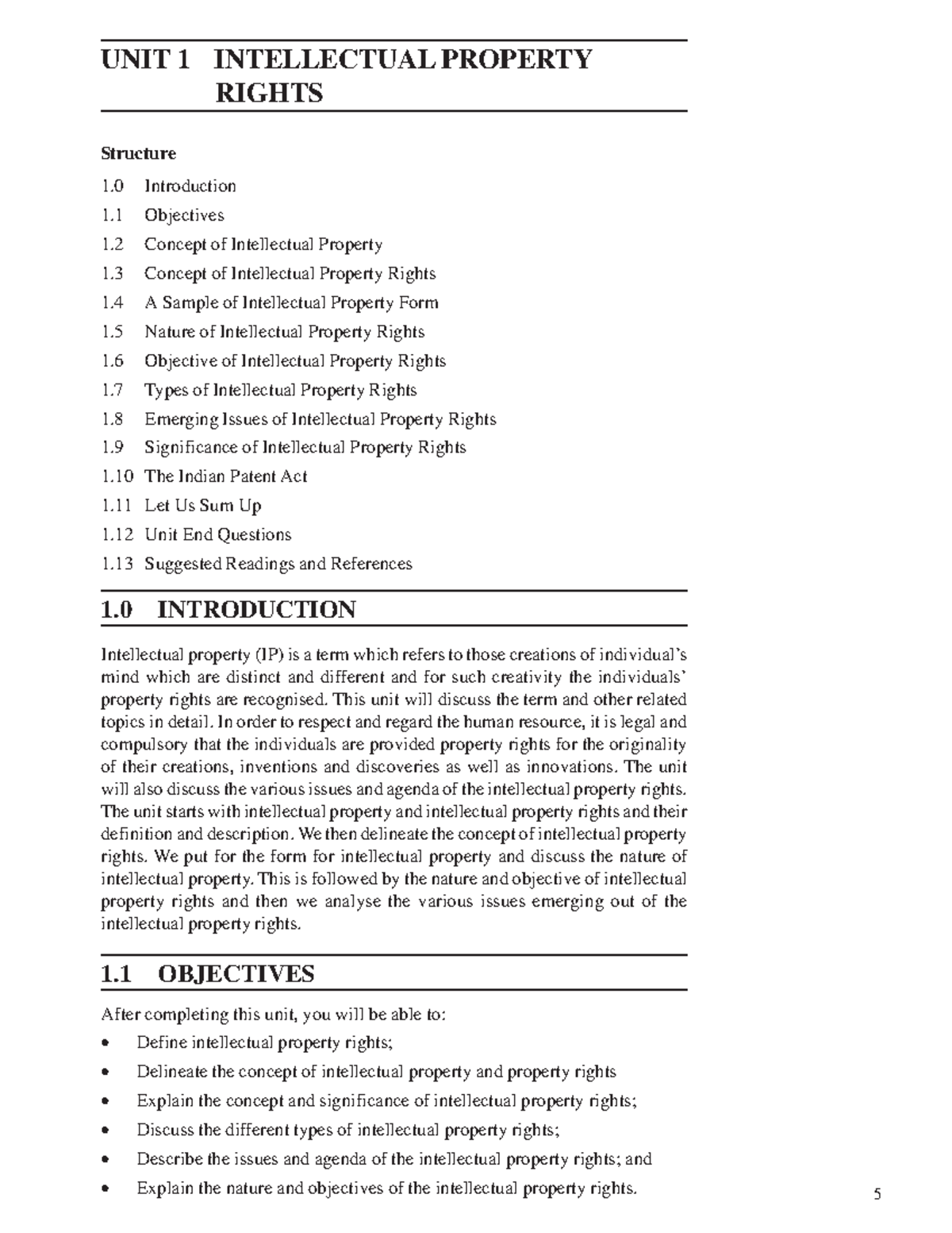 ipr-intellectual-property-rights-unit-1-intellectual-property-rights