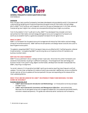 COBIT 2019 FRAMEWORK INTRODUCTION AND METHODOLOGY visual data 8