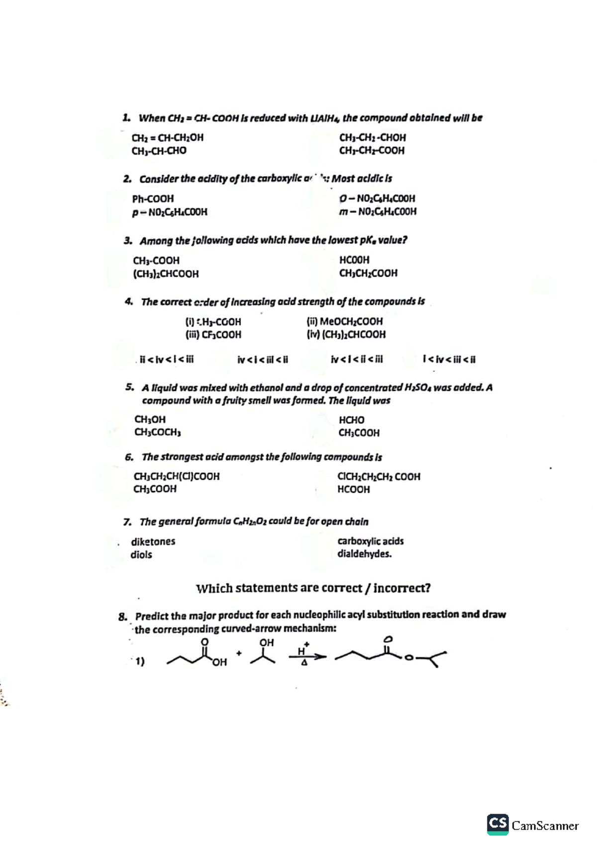 Organic 2 final revision - therapeutic communication - Studocu