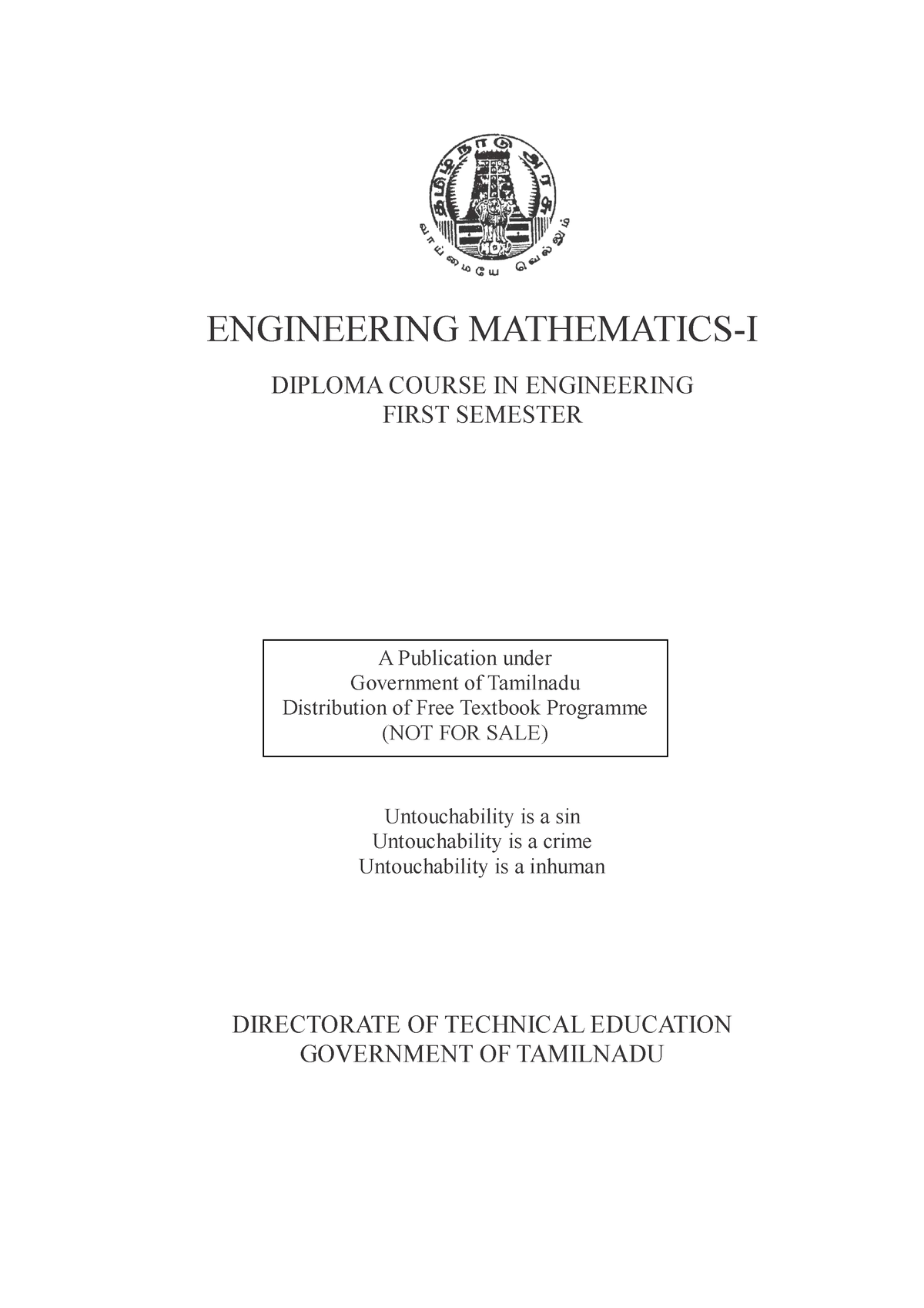 Engineering-Mathematics-I - ENGINEERING MATHEMATICS-I DIPLOMA COURSE IN ...