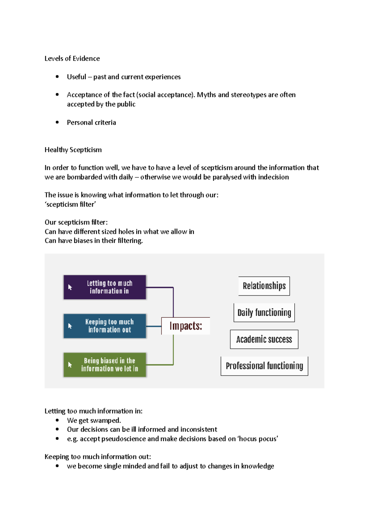 Module 3 - Levels of Evidence - Levels of Evidence Useful – past and ...