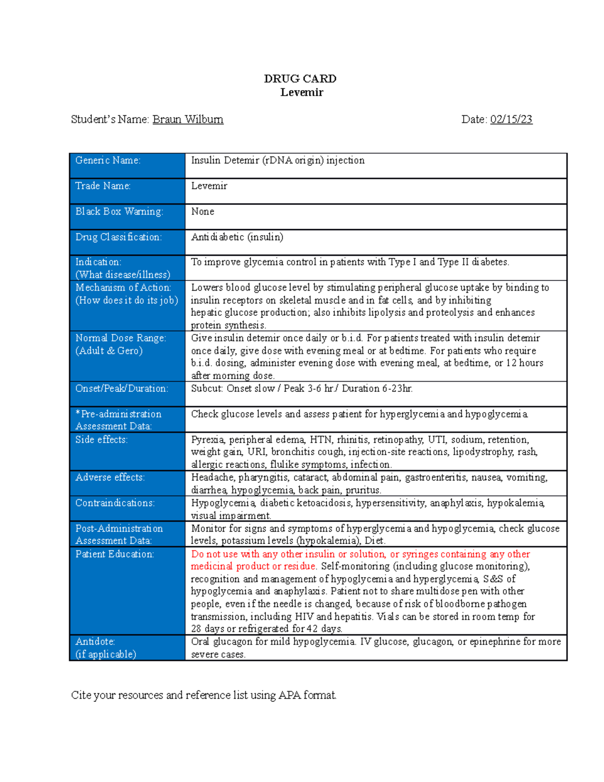 drug-card-levemir-drug-card-drug-card-levemir-student-s-name