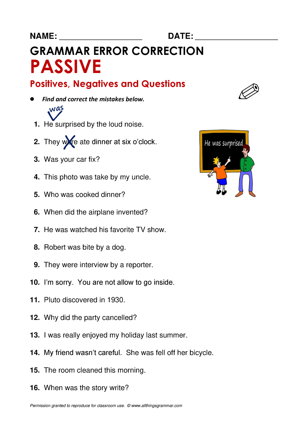 atg-worksheet-correction-passive-name-date