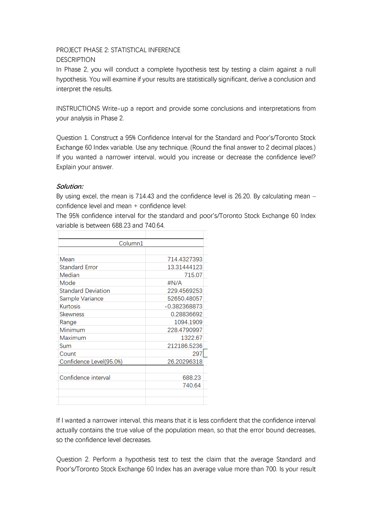 502 Project Phase 2 BY MIA - PROJECT PHASE 2: STATISTICAL INFERENCE ...