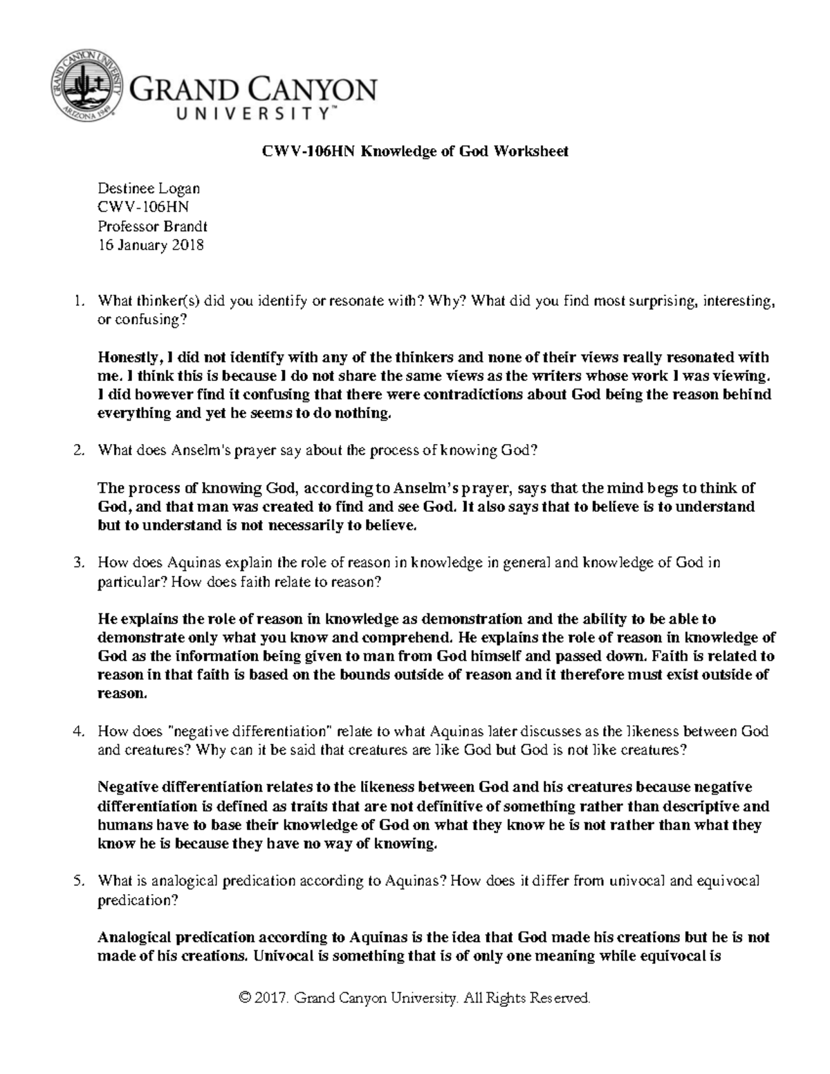 CWV 106HN RS T1Knowledge Of God Worksheet - CWV-106HN Knowledge of God ...
