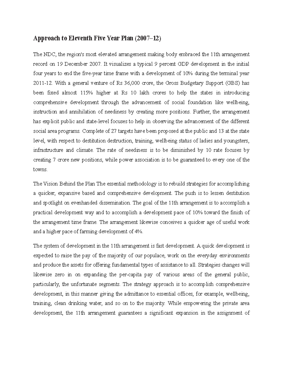 approach-to-eleventh-five-year-plan-2007-12-approach-to-eleventh