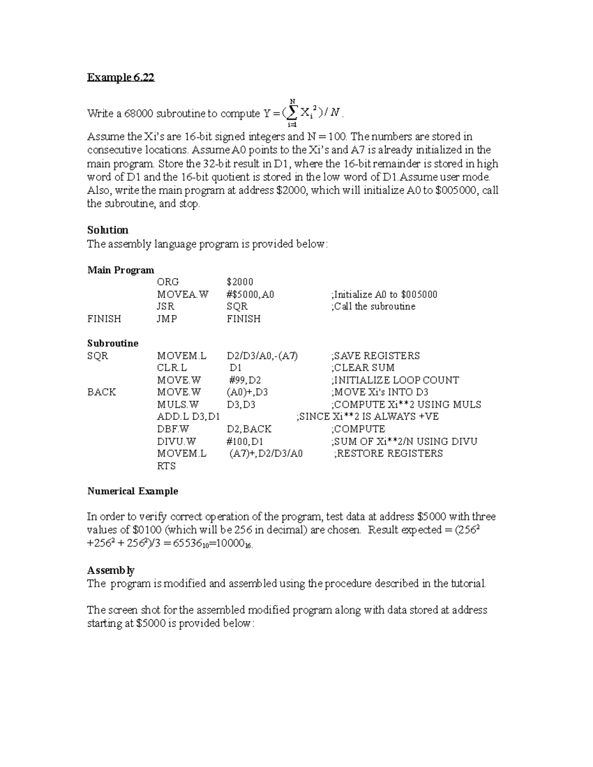 example-6-22-solution-example-6-write-a-68000-subroutine-to-compute