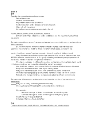 Cell Biology Final Exam - CH Describe the structures of ribosomes, tRNA ...