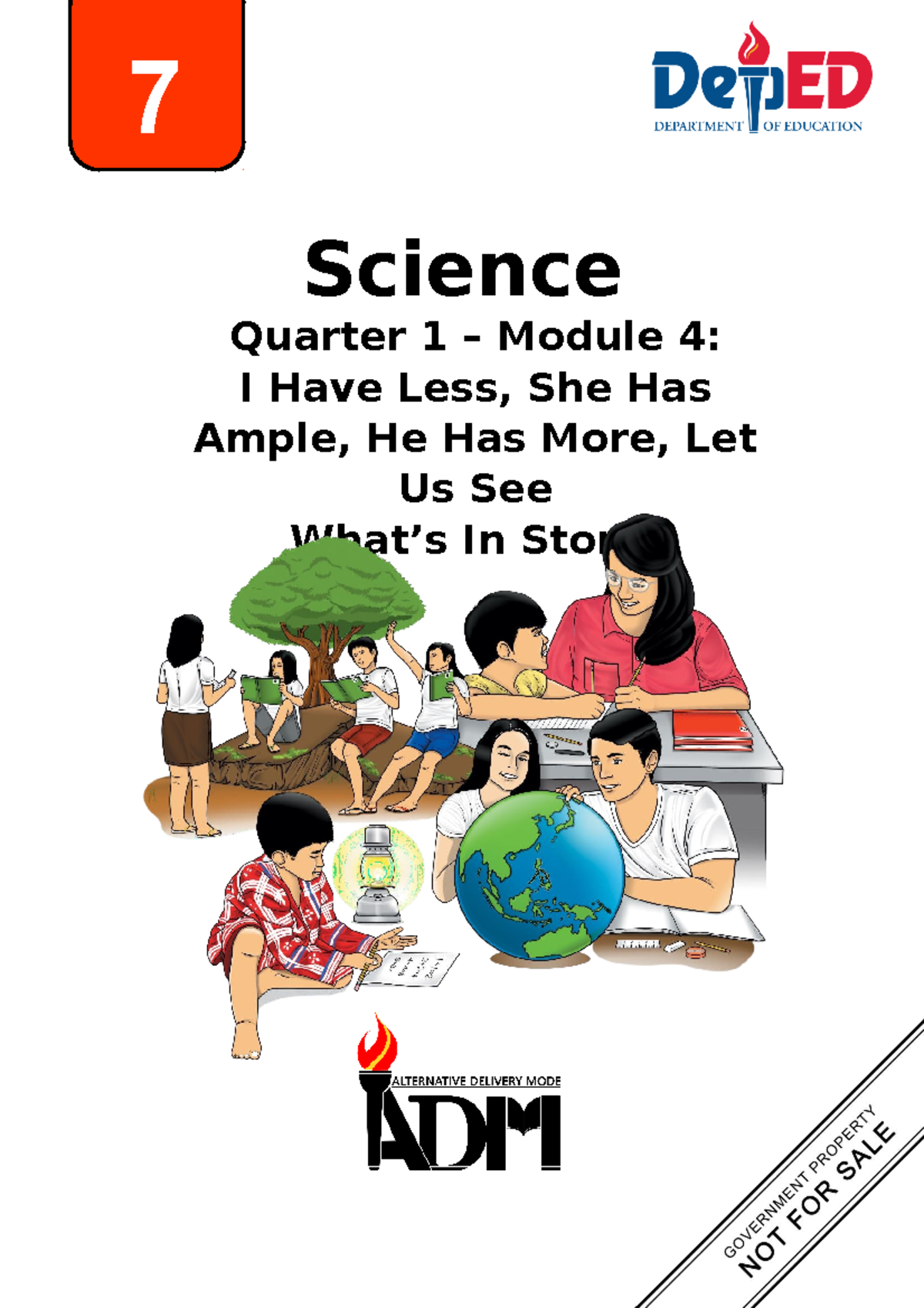 Scie 7 Q1 Module-4 - Acid and Base - 7 Science Quarter 1 – Module 4: I ...