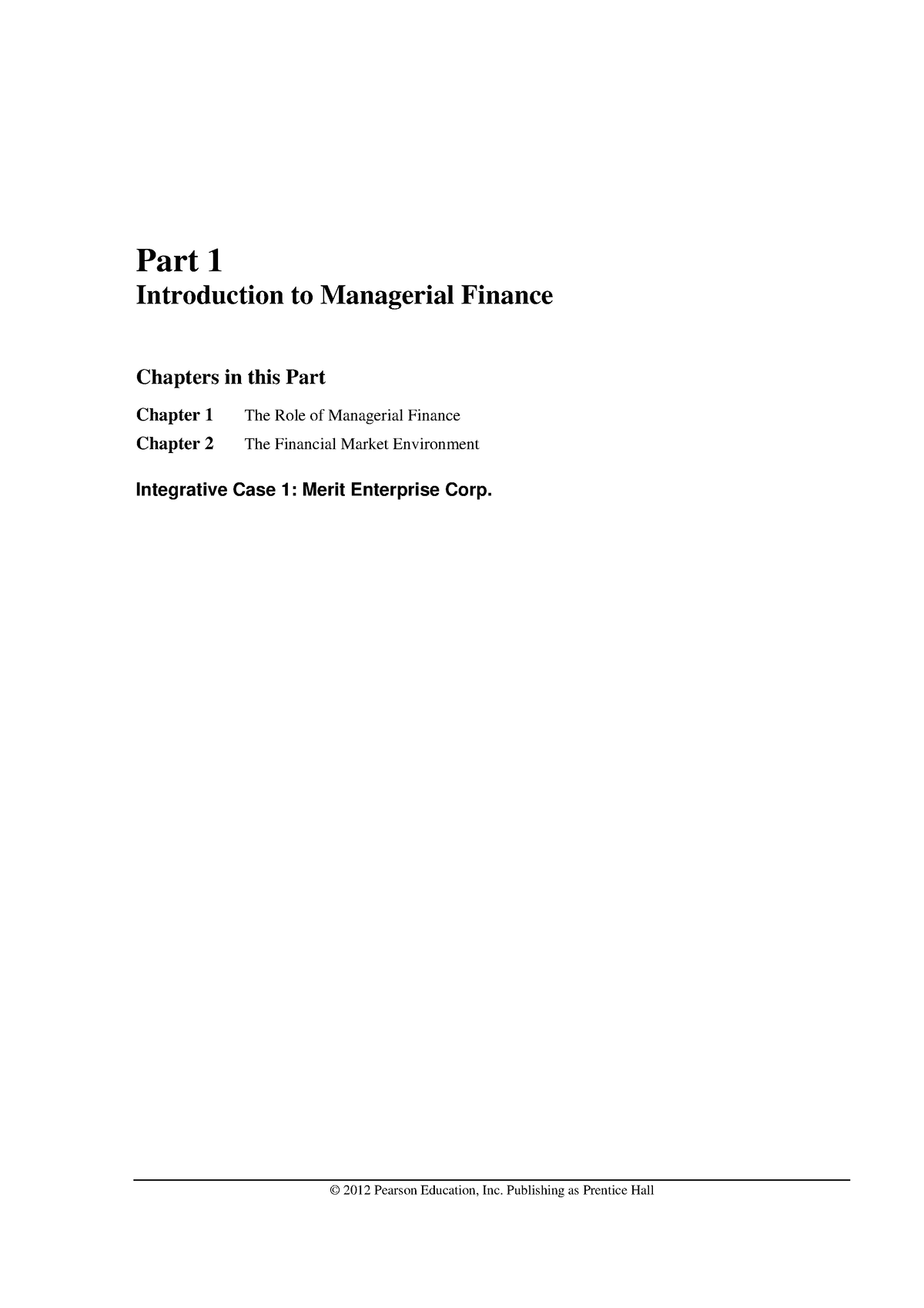 Principles of Managerial Finance-Gitman,Zutter (Summary) - Part 1 ...