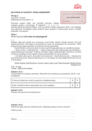 Romantyzm Sprawdzian Gimnazjum Nowa Era Odpowiedzi www.studocu.com