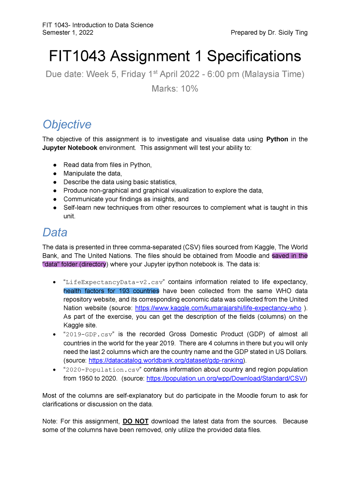 assignment 1 database design and optimisation