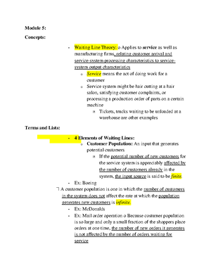 Module 1 Supply Chain Management - Exam 1 Study Guide MODULE ONE: What ...