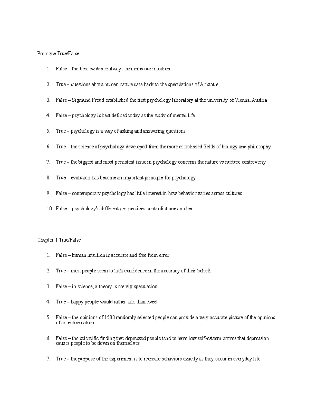 myers-psychology-chapter-3-true-or-false-handout-prologue-true-false