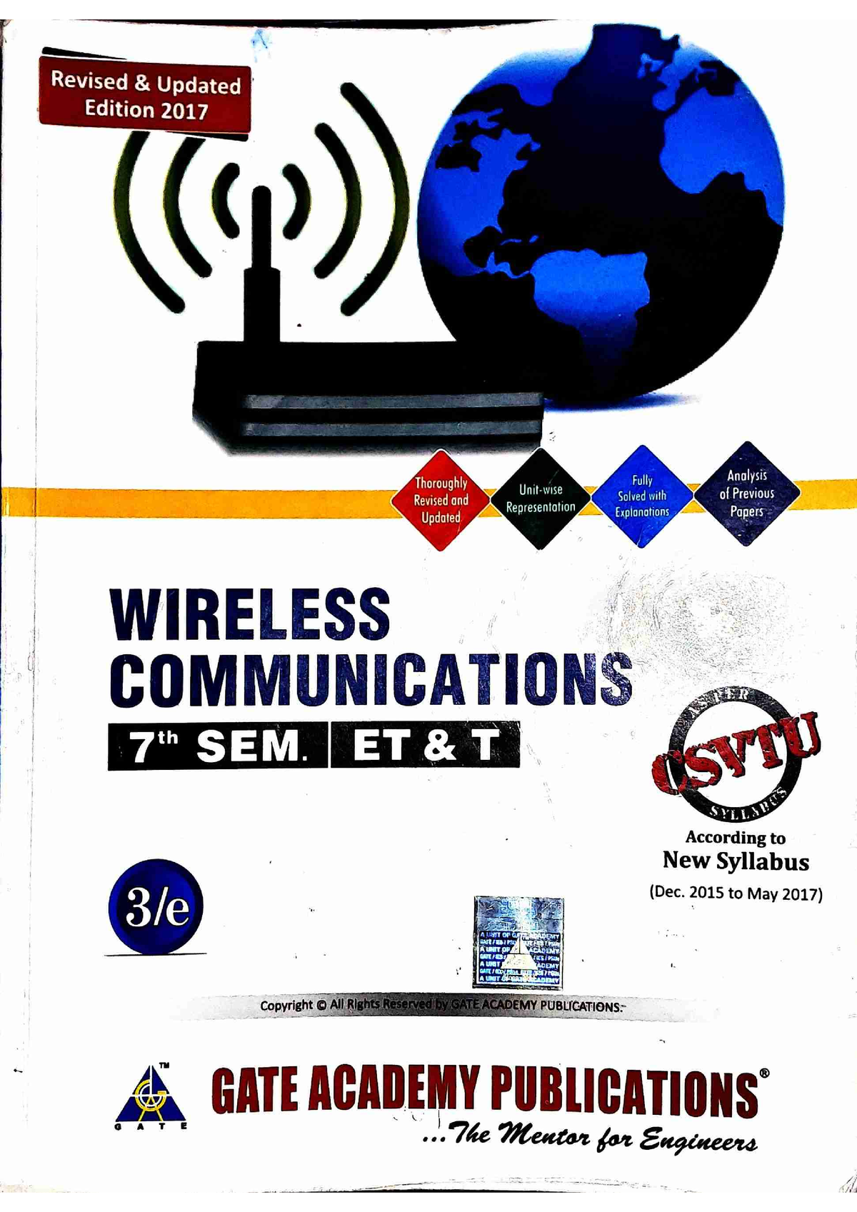 Unit-IV ( Wireless Communications) - B.Tech: Electronics And ...