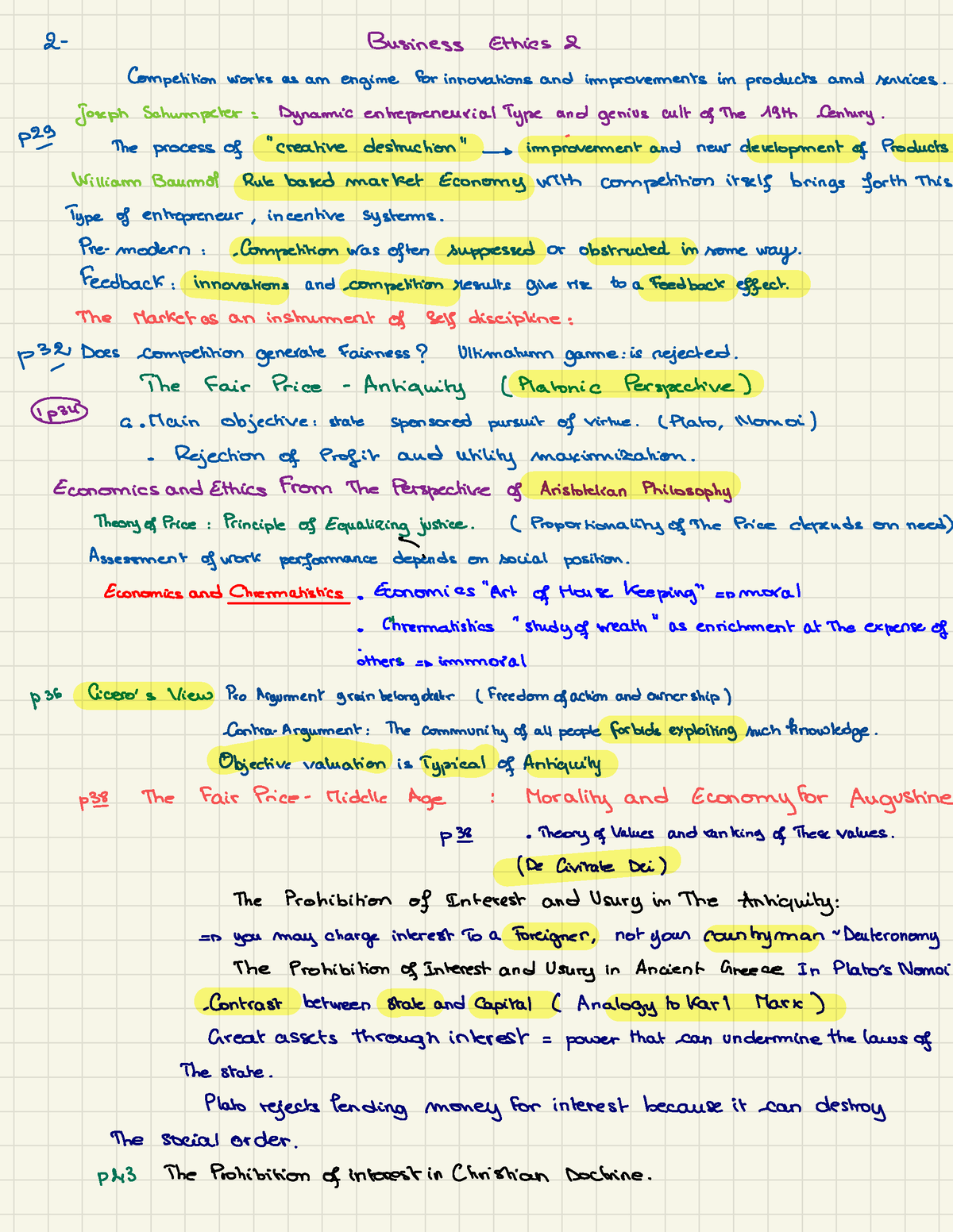 B Ethics 2 - Resume - Business Ethics - Studocu