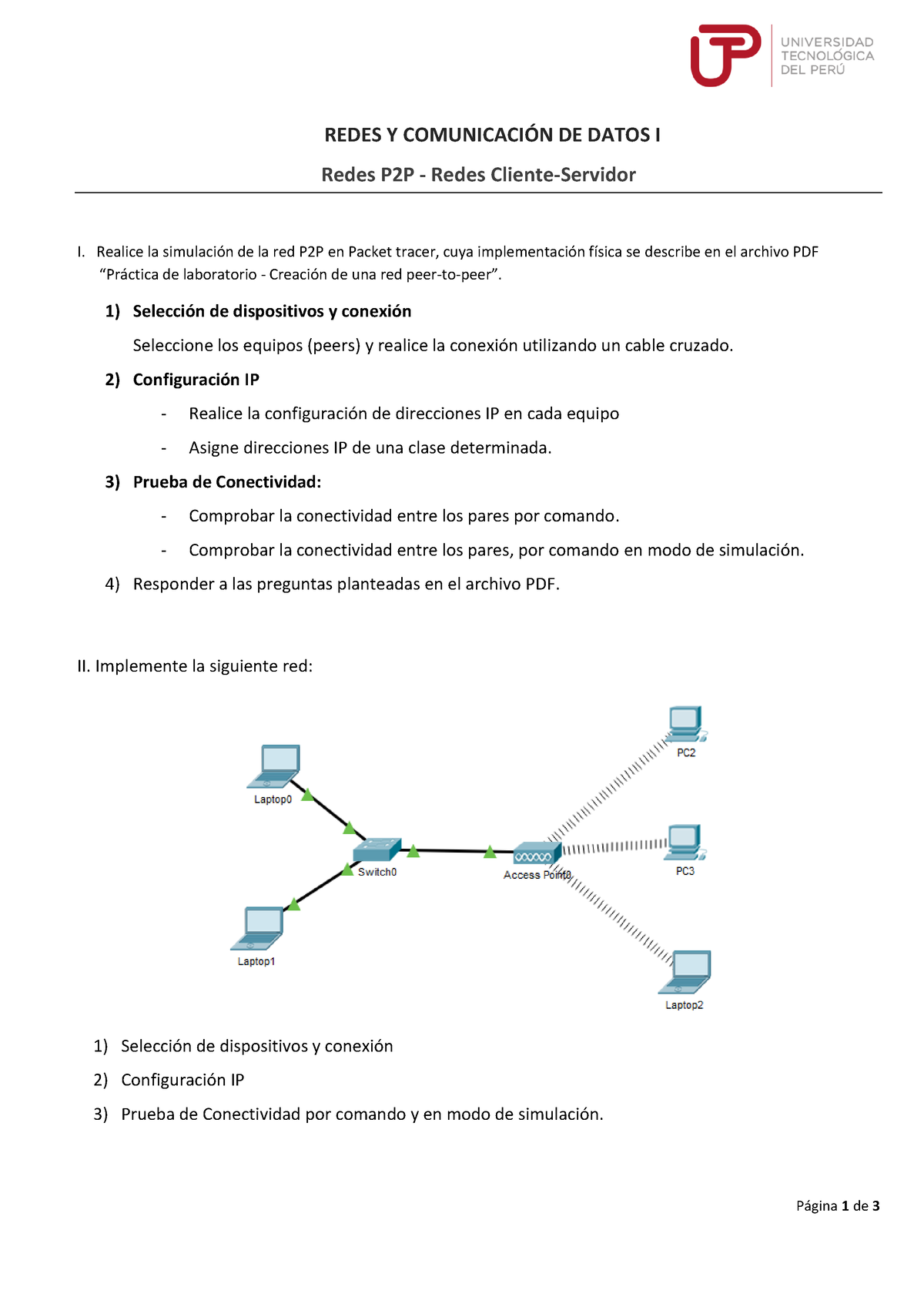 S15.s1 - Resolver Ejercicios - Completo - P·gina 1 De 3 REDES Y ...