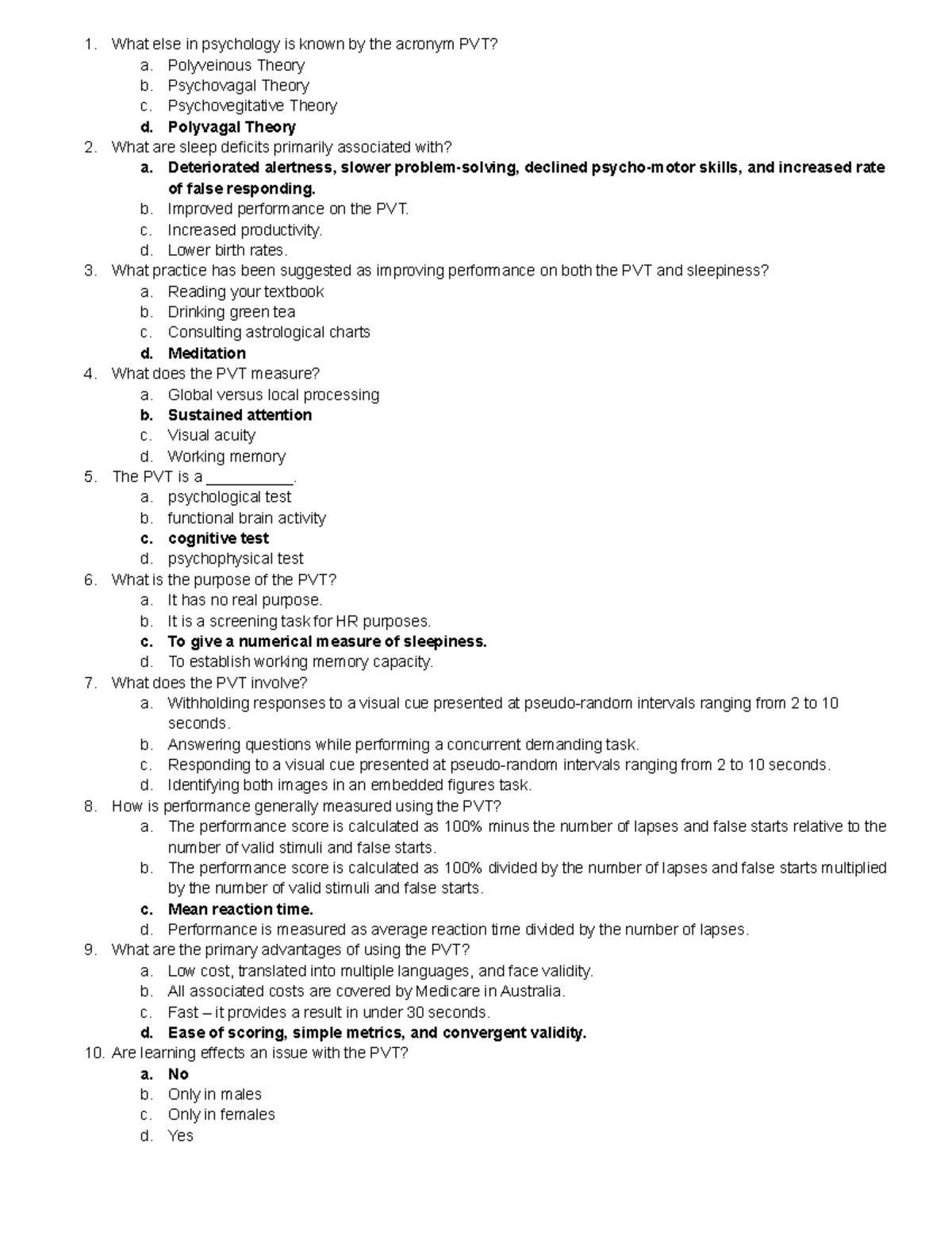 Psyc206 mtmquiz 2 - practice quiz - What else in psychology is known by ...