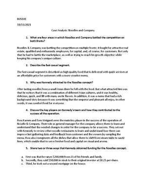 Introduction to Business BUS 101 Planning - Introduction to Business ...