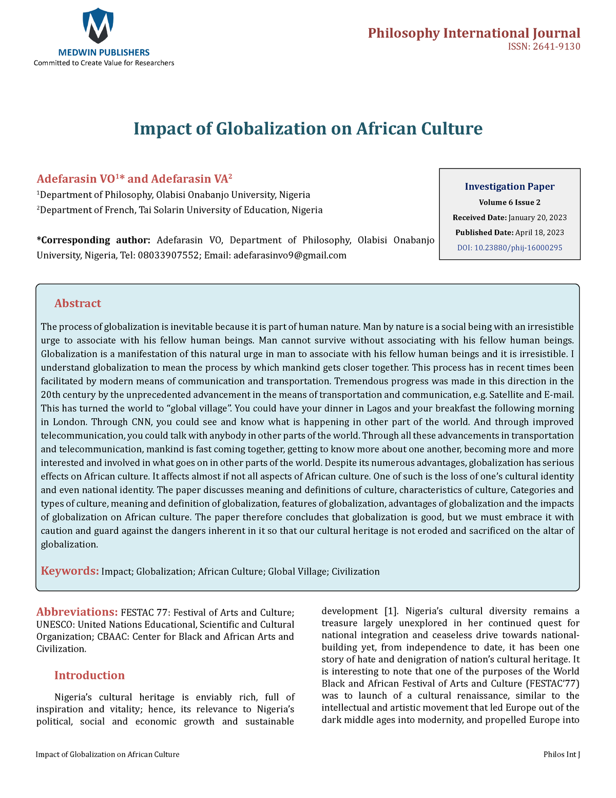 impact-of-globalization-on-african-culture-issn-2641-medwin