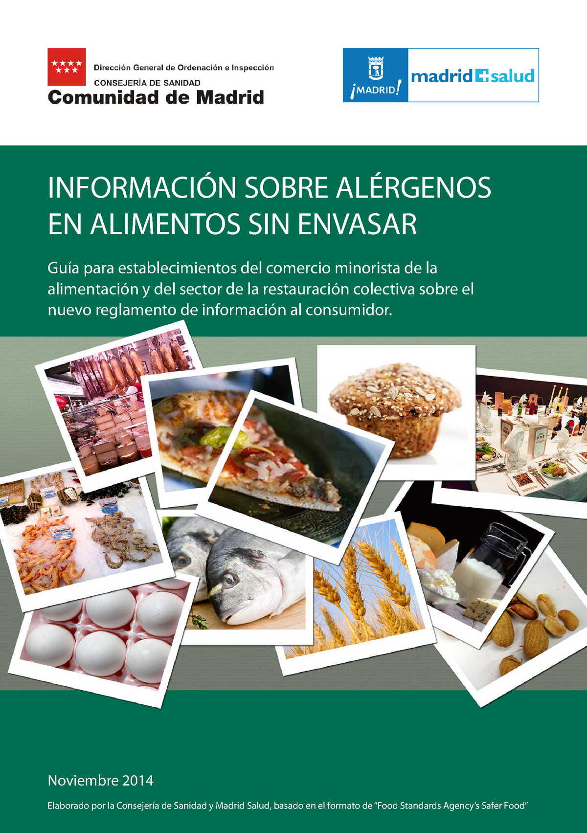 Guia Alergenos Sin Envasar Cm InformaciÓn Sobre AlÉrgenos En Alimentos Sin Envasar Guía Para 8760