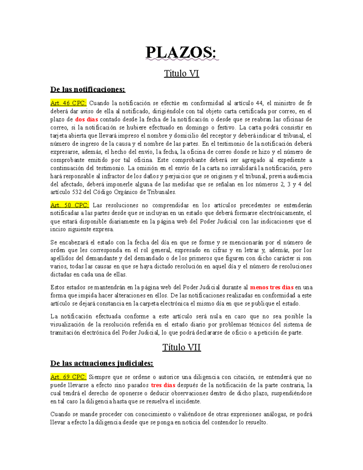 plazos-123-plazos-titulo-vi-de-las-notificaciones-art-46-cpc