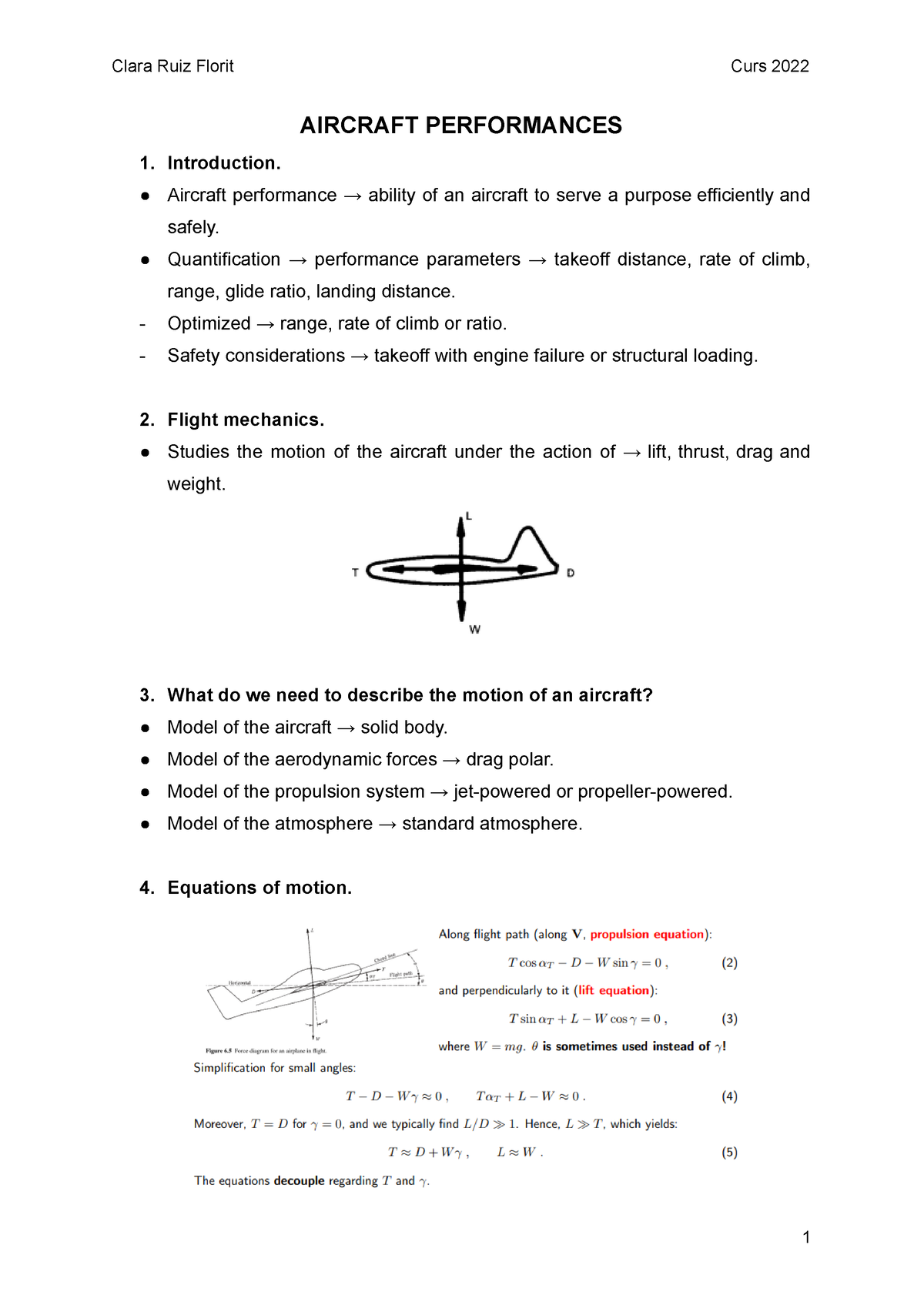 essay jet aircraft performance assignment