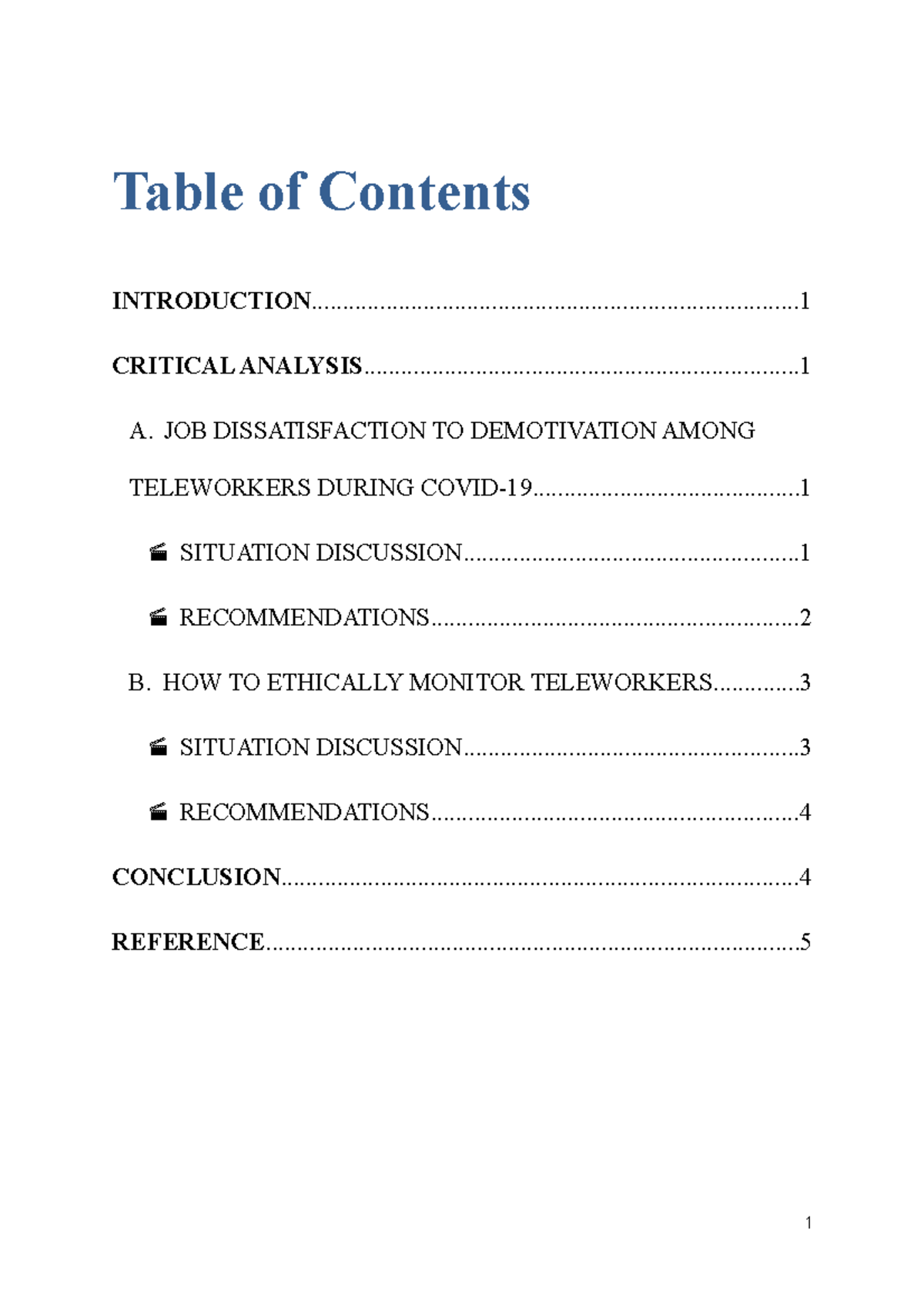 organisational analysis rmit assignment 2