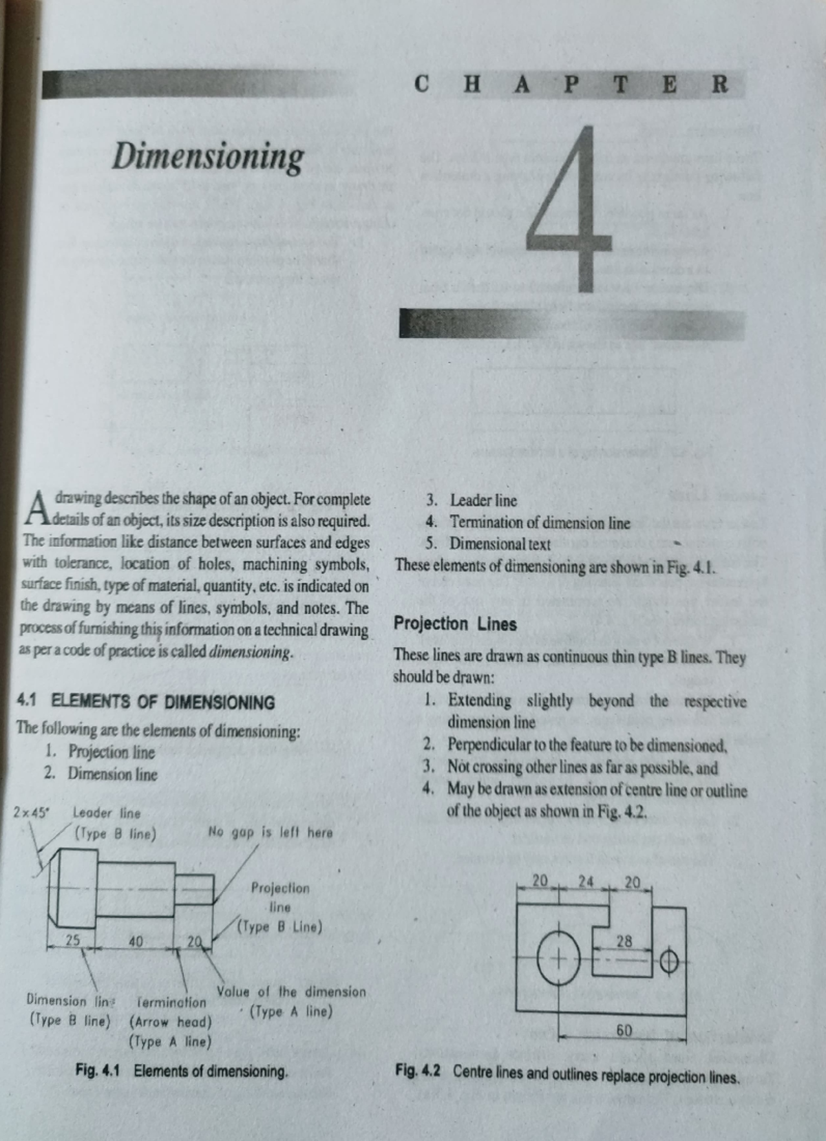 Dimensioning on engineering graphics - DiYiensioning A drawing ...