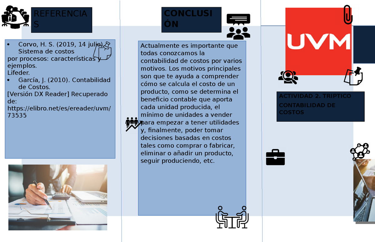 Actividad 3 Triptico Contabilidad De Costos Comporta