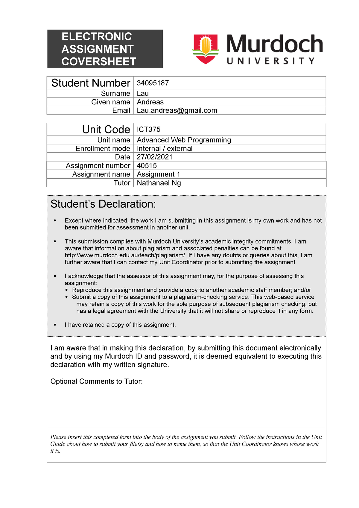 ict375-a1cover-34095187-electronic-assignment-coversheet-student