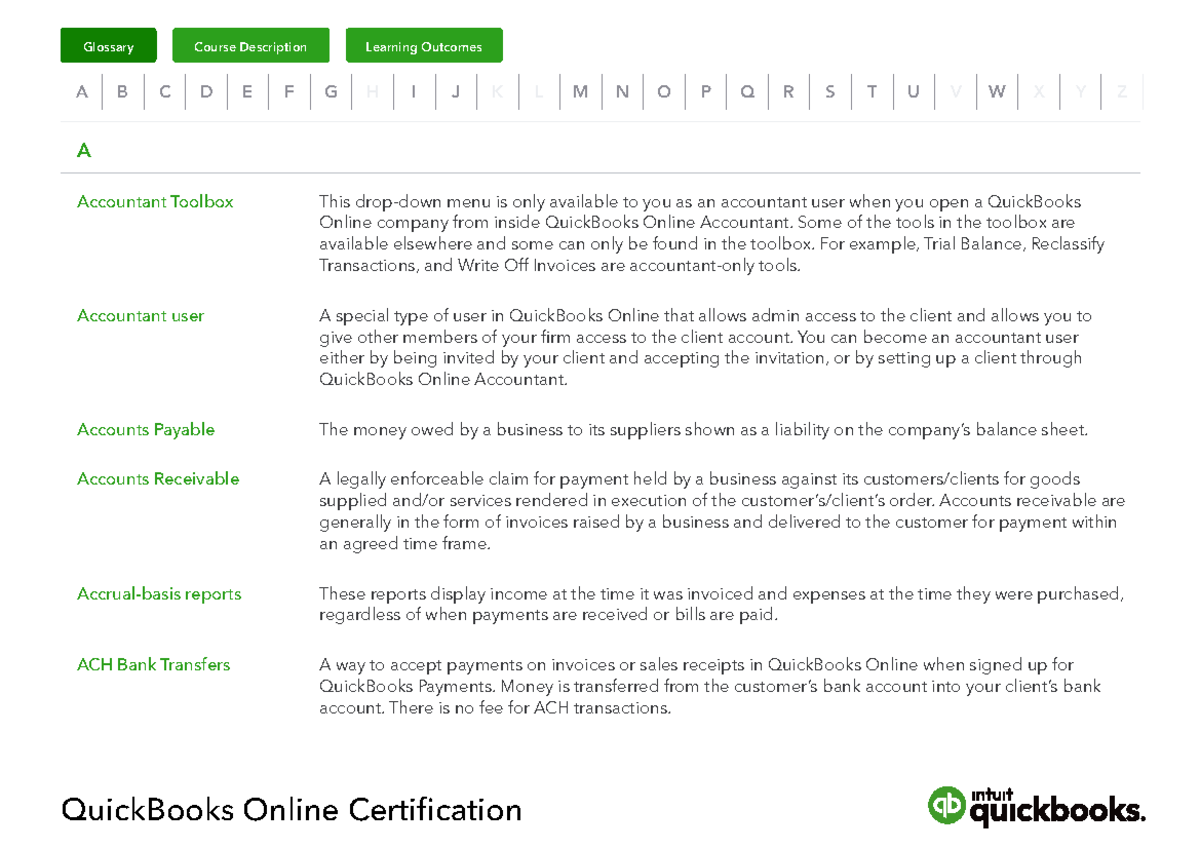 quickbooks software A Accountant Toolbox This dropdown menu is only