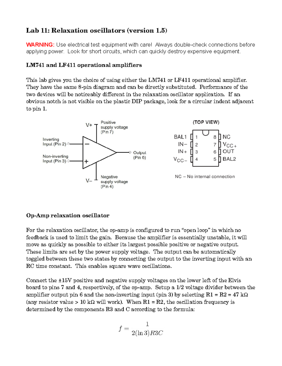 Exam 17 September 2019, questions and answers Lab 11 Relaxation
