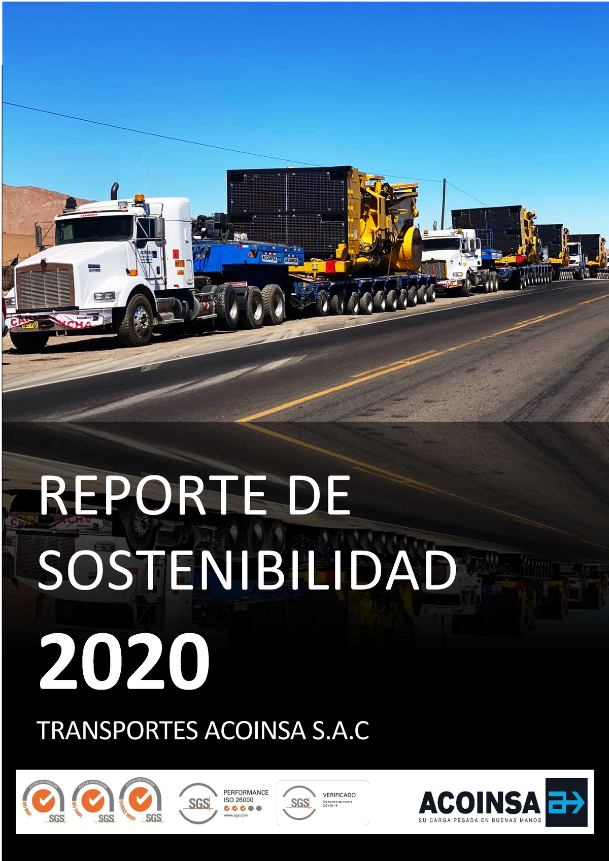 Reporte De Sostenibilidad 2020 - REPORTE DE SOSTENIBILIDAD 2020 ...