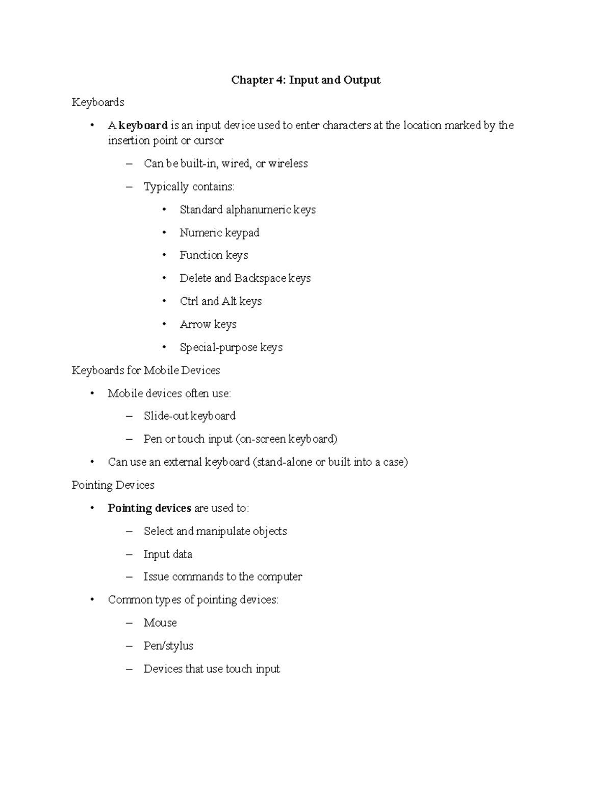 chapter-4-notes-chapter-4-input-and-output-keyboards-a-keyboard-is