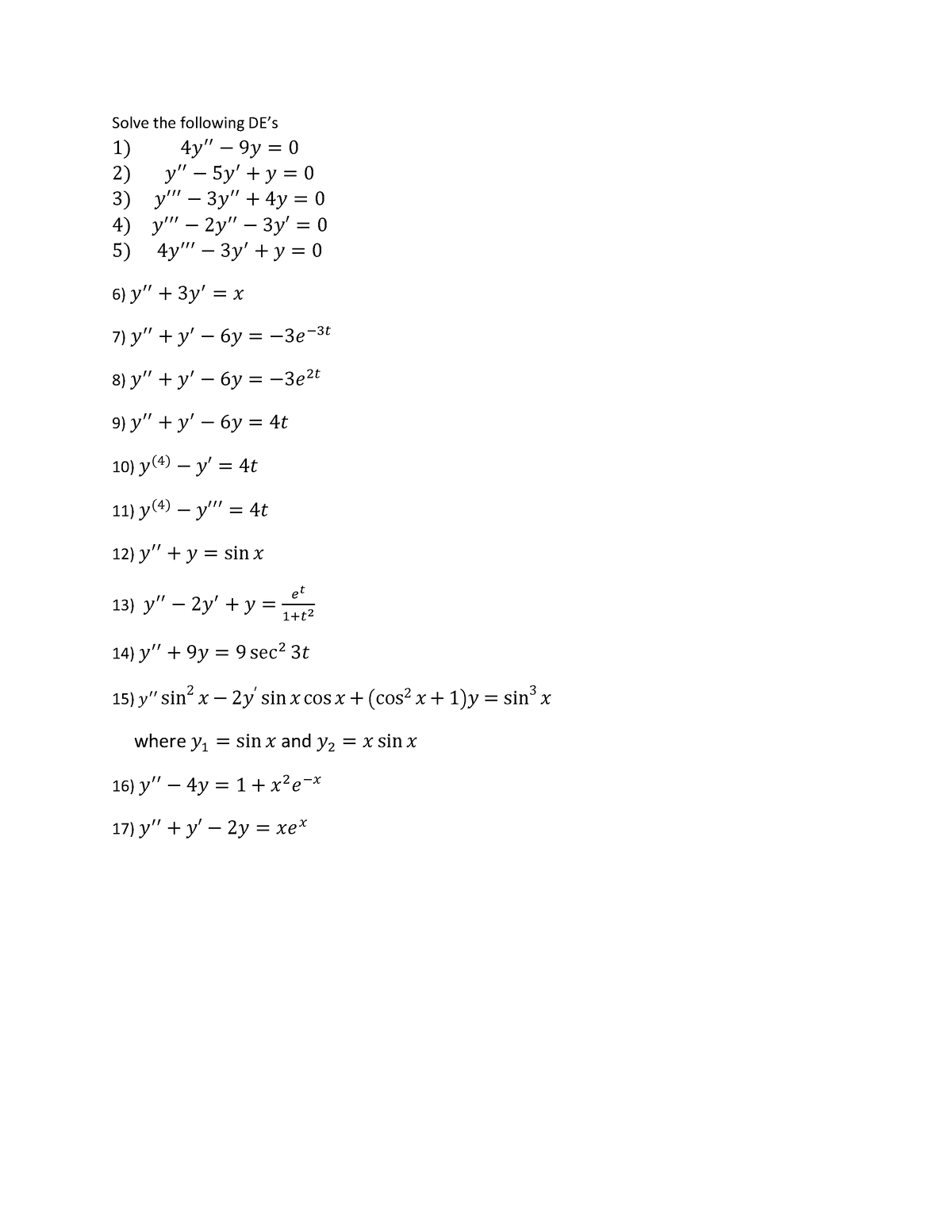 examples-solve-the-following-de-s-1-4-9-0-2-5