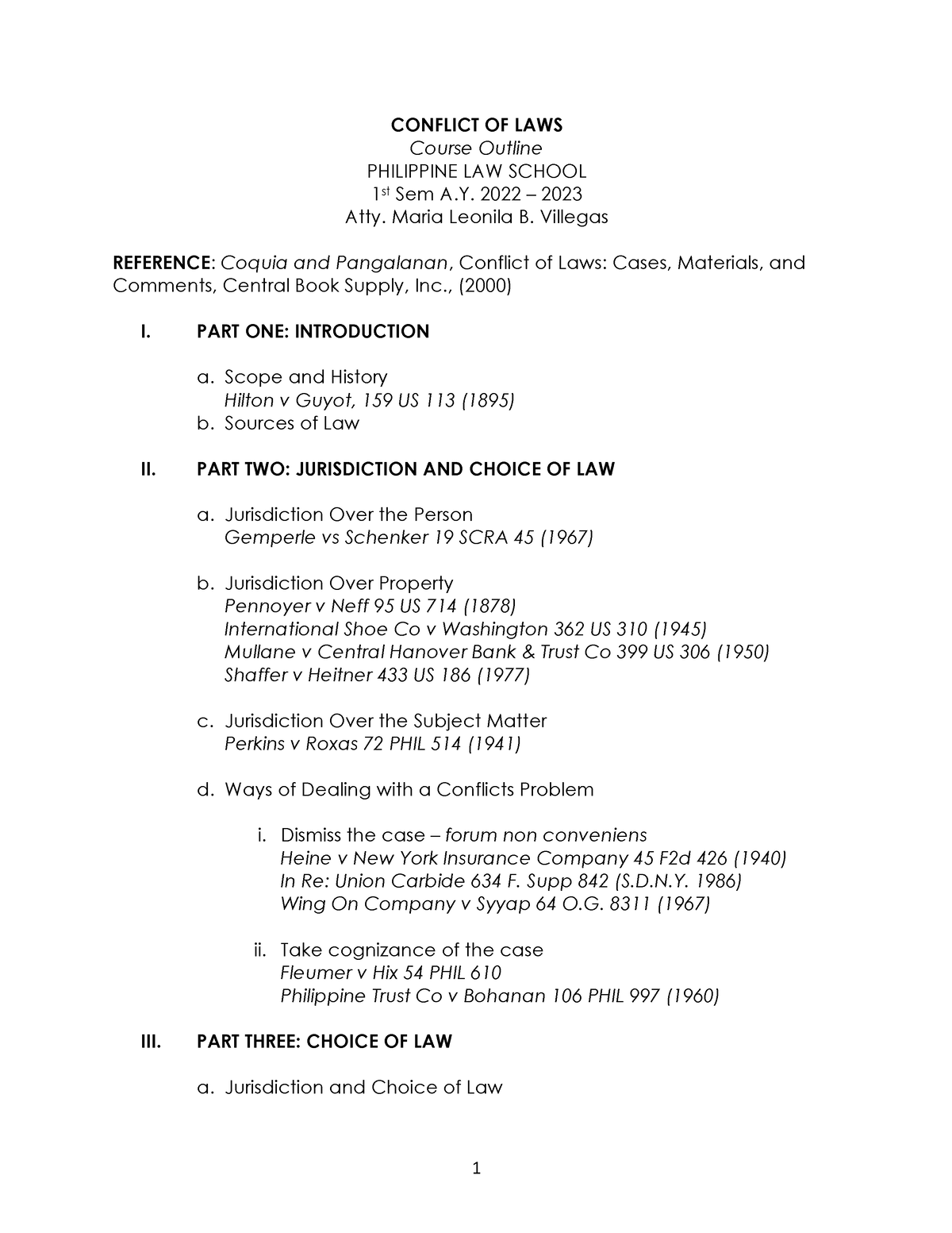 conflit-of-laws-outline-conflict-of-laws-course-outline-philippine