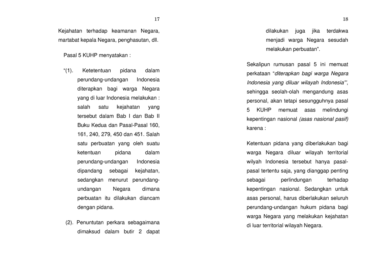 Asas Asas Hukum Pidana EBook-9 - 17 Kejahatan Terhadap Keamanan Negara ...