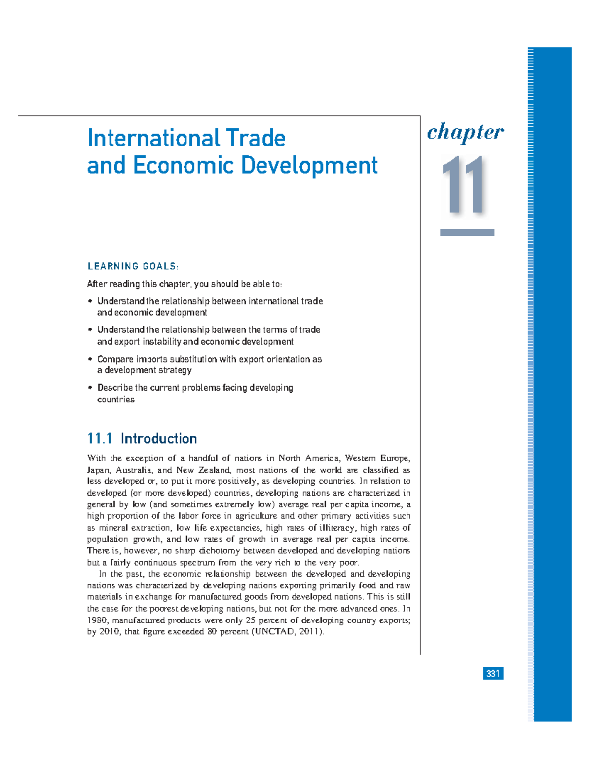 Ch 11 - lec notes eco - International Trade and Economic Development ...