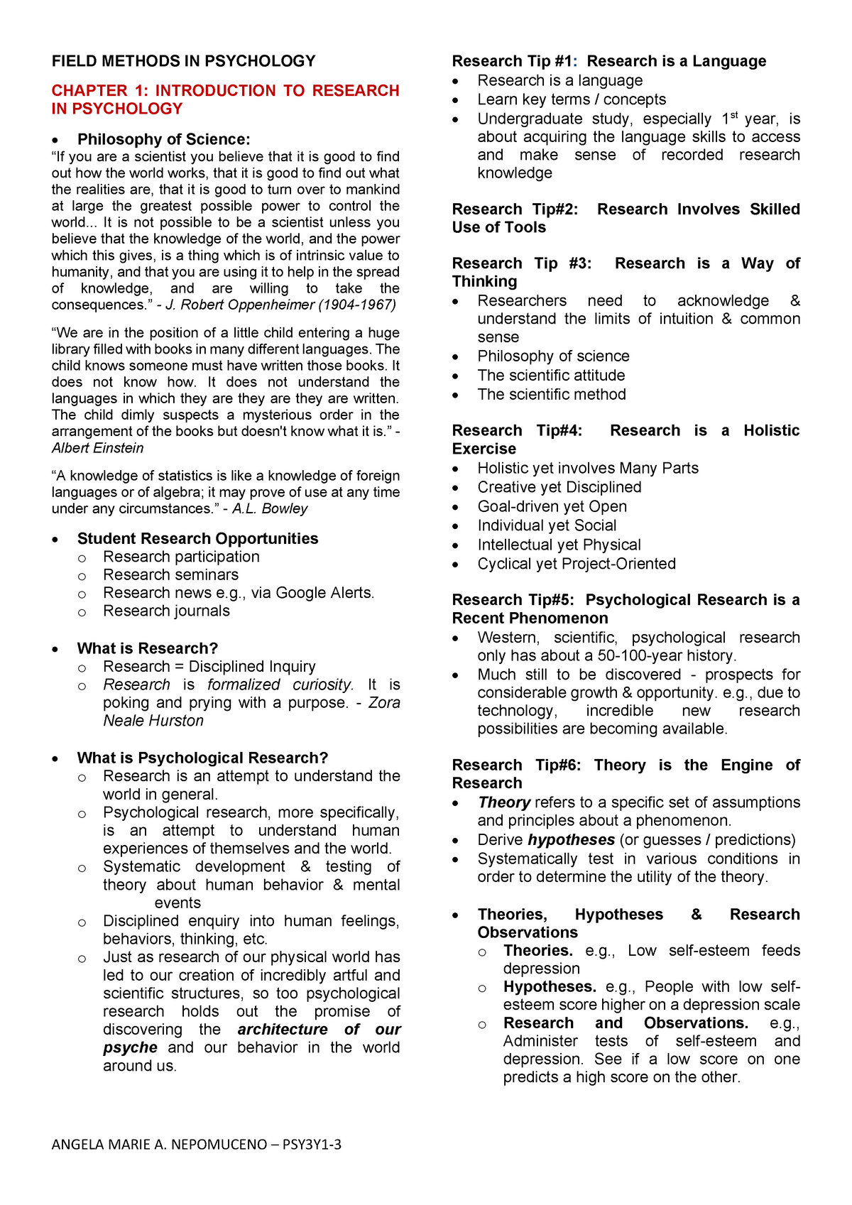 fieldprelim-lecture-notes-na-field-methods-in-psychology-chapter-1