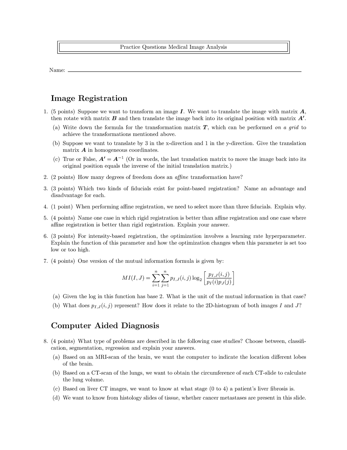 clinical research associate exam sample questions