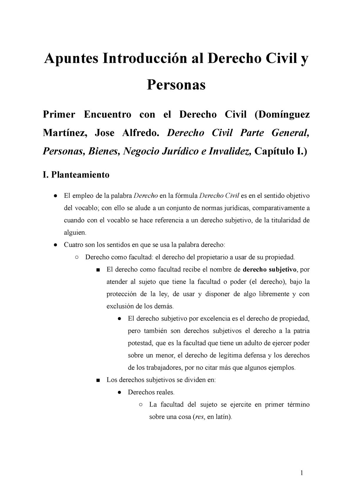 Apuntes Introducción Al Derecho Civil Y Personas - Apuntes Introducción ...