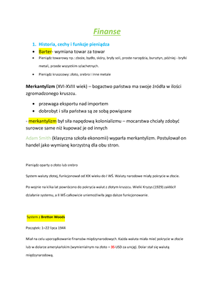 Finanse 2020 Kolokwium 2 Zadania Rozwiazania A - KOLOKW IUM II (05.06 ...