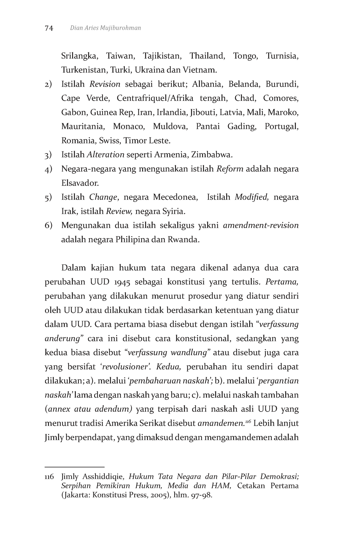 Pengantar Hukum Tata Negara 82 - 74 Dian Aries Mujiburohman Srilangka ...