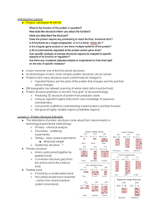BIOL2012 Lecture Notes
